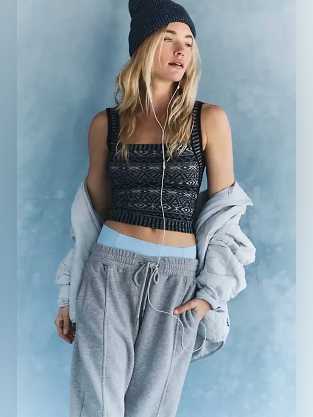 NWOT Arrondi Fairisle Cami